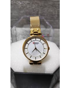 Relógio Feminino Curren Basic Dourado