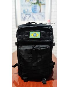 Mochila Skull Tatical Flag Brazil